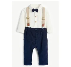【男の子ベビースーツ】フォーマルスーツセット　ロンパース　お食い初め　Next