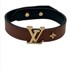 さらにフォロー割　美品　箱付　ルイヴィトン　LOUIS VUITTON   アイコニック ブレスレット　バングル M8084  　クリスマス　誕生日　プレゼント