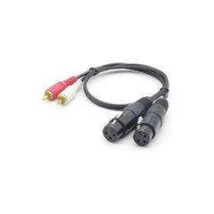 オーディオ変換ケーブル XLRメス-RCA / 0.5m / ペア - メルカリ