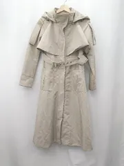 ◇ ⊇ RUIRUE 無地 長袖 ロングコート サイズS ベージュ系 レディース E  【1506190013428】