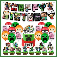 82マインクラフト 風船 バルーン パーティー 誕生日 飾り付け パーティー誕生日 結婚式 パーティー 記念日 誕生日 二次会 子供会