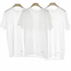 【中古】シュプリーム Supreme Hanes Tagless Tees 3枚セット 半袖Ｔシャツ ホワイト【サイズL】【メンズ】