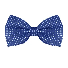 Allegra K 水玉模様の男性用蝶ネクタイフォーマルパーティー蝶ネクタイ 藍色 One Size