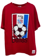 ワールドカップ1994 赤 Tシャツ Lサイズ 2025年最新】ワールドカップusa 1994の人気アイテム - メルカリ