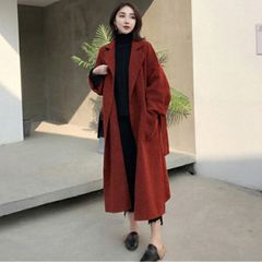 チェスターコート レディース ロング コート ガウンコート ローブコート 冬 おしゃれ ロング 大きいサイズ 秋 冬 アウター コート 大人 上品 通勤 大きめ ゆったり Sサイズ ボルドー  チェスティ ロング丈 ロングコート 無地 dc043l6
