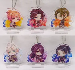 【中古】雑貨 [単品] 集合 描きおろしちびアクリルキーホルダー6個セット 「Switchソフト 君は雪間に希う アニメイト限定セット」 同梱特典