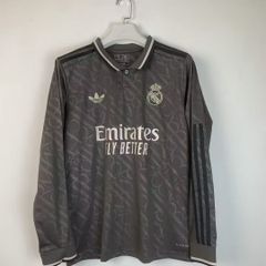 新品 24-25 レアル・マドリード アウェイ ユニフォーム 長袖 ジャージ