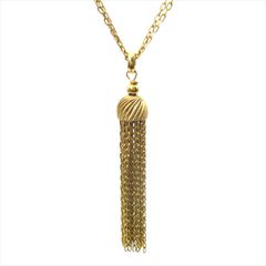 クリスチャンディオール Christian Dior chr.Dior GERMANY タッセル ネックレス ペンダント アクセサリー ジュエリー ドイツ製 80's 90's オールド ビンテージ ヴィンテージ 80cm ゴールド レディース◆7のサムネイル