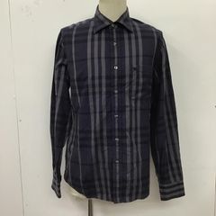 美品✨】バーバリーロンドン メガチェック アンゴラ混 長袖シャツ