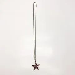 【中古】GUCCI ゴーストGG ネックレス シルバー 925 スター星型 グッチ[91]