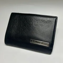 CK CALVIN KLEIN/シーケーカルバンクライン/ミニ財布/コンパクト財布/二つ折り財布　　　【A66】