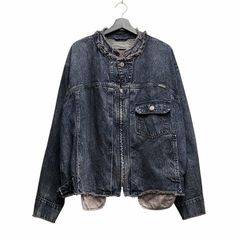 リックオウエンス Rick Owens 23AW distressed-finish knee-length  