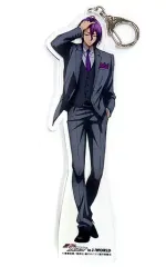 【中古】キーホルダー・マスコット(キャラクター) 紫原敦 ビッグアクリルキーホルダー 「黒子のバスケ J-WORLD COLLECTION Ver. Atsushi Murasakibara 2017」