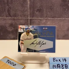 1999- 2000 FLEER SkyBox Ultra Carlos Delgado 185/275 直筆サインカード TORONTO BLUE JAYS Fresh Ink カード