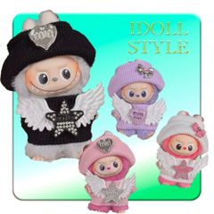 ラボット服 LOVOT ハンドメイド ギンガム ラベンダーA - メルカリ