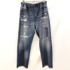 SAPEur サプール Lot.5550XX SWEAT PANTS XXLサイズ デニム スウェット パンツ 中古 /ｍ 250626 02316hi◇132