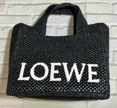 LOEWE / ロエベ / ロゴフォント トートバッグ / ブラック / 2wayバッグ