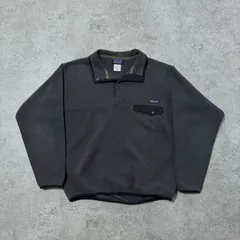 野村周平 Patagonia パタゴニア 黒黒！USA製！シンチラ スナップT Patagonia パタゴニア シンチラ・スナップT・プルオーバー 野村周平