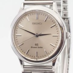 稼動品 電池新品 セイコー SEIKO グランドセイコー 9581-7000 クオーツ アナログ シルバー文字盤 メンズ腕時計