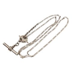 BOTTEGAVENETA ボッテガヴェネタ Tバー シルバー ネックレス シルバー925 正規品 / 50431