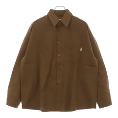 MARNI (マルニ) 21SS ウールトロピカル フロントポケット 長袖シャツ ブラウン CUMU0061A0 S45455のサムネイル