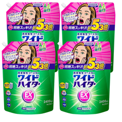 ワイドハイターEXパワー  詰替用2400ml【大容量】 4個セット