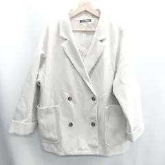 ◇ ⊇ spray premium 長袖 ピーコート サイズM ライトグレー レディース E  【1410100006250】