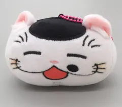 【中古】キーホルダー ふくまる(にっこり) ふくまるもちもちフェイスマスコット 「おじさまと猫」
