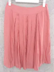 ◇ NEWYORKER ニューヨーカー 膝丈 フレア スカート サイズ9 ピンク *  【1002800901357】