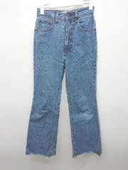 ◇ THE REAL VINTAGE LOOK カットオフ ジーンズ デニム パンツ サイズS インディゴ レディース P  【1406240000814】