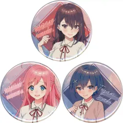 【中古】バッジ・ピンズ [単品] 集合 制服缶バッジ3種セット 「PS4/Switchソフト あまつそらに咲く ファミ通DXパック」 同梱特典