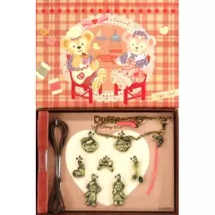 【中古】キーホルダー・マスコット(キャラクター) ダッフィー＆シェリーメイ チャームセット 「スウィート・ダッフィー2014」 東京ディズニーシー限定
