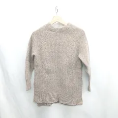 ◇ ⊇ PLST プラステ 長袖 ニット セーター サイズS ブラウン レディース E  【1412260048200】