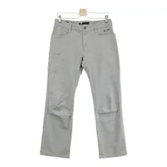 サイズ：33 OAKLEY オークリー  ストレッチパンツ スカル刺繍 チェック柄 グレー系 [240101391596] ゴルフウェア メンズ ストスト