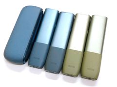 【1603】 フィリップモリス アイコス イルマワン イルマ 5点 おまとめ 202-SMJ084 C1402 アズールブルー モスグリーン 加熱式電子タバコ 本体のみ Philip Morris IQOS ILUMA