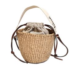 Chloe クロエ ウッディ スモール バスケット ショルダーバッグ【いおき質店】