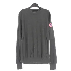 カナダグース CANADA GOOSE Dartmouth Crew Neck Sweater クルーネックニット セーター 長袖 XL ダークグレー 7001Mのサムネイル