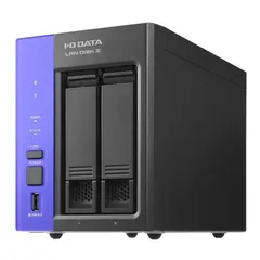 【 新品 未開封 】   IOデータ Windows Server IoT 2022 for Storage Workgroup搭載 2ドライブ法人向けNAS LAN DISK Z ［据え置き型］ HDL2-Z22WATB08 未使用 送料無料