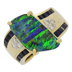 2025年最新】ボルダーオパール 指輪の人気アイテム - メルカリ 