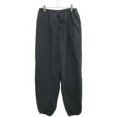 ATON エイトン HAND DYED NYLON OVER PANTS ナイロンオーバーパンツ 7031821 ブラック 02のサムネイル