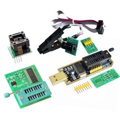 新品 USB Programmer Module CH341A SOIC8 Clip 1.8V Adapter SOIC8 Adapter