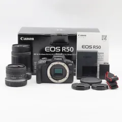 Canon キャノン　EOS R50 ダブルズームキット　黒　展示品　新品 楽天市場】【ふるさと納税】Canon EOS R50 ダブルズームキット 1