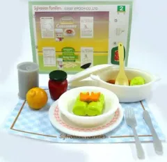 【中古】食玩 おもちゃ 2.じっくり煮込んだロールキャベツ 「シルバニアファミリー シルバニアキッチンコレクション」 