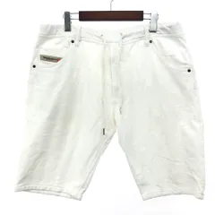 DIESEL ディーゼル ジョグジーンズショートパンツ サイズ:33     ホワイト メンズ / 240001161974