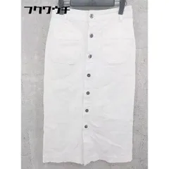 ◇ Lugnoncure ルノンキュール ロング スカート サイズM ホワイト レディース 【中古】 【1002801553975】のサムネイル