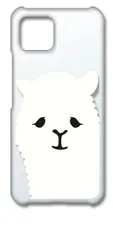 【新品未使用】Pixel4XL ピクセル4XL クリア ハードケース (アルパカ(ホワイト)) アルパカ ホワイト 動物 アニマル