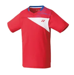 YONEX　ジュニアゲームシャツ　フレッシュレッド　J130サイズ/10347J