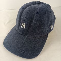 NEW ERA  COOPERSTOWN COLLECTION　キャップ　帽子　ウール混　青系　サイズフリー