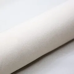 moonfarm 国産 一越 ちりめん 白 生地 幅約72cm レーヨン 無地 布( ホワイト,  5m)のサムネイル