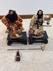 値下げ☆鍾馗様(しょうきさま)五月人形 武者人形 骨董品 古玩